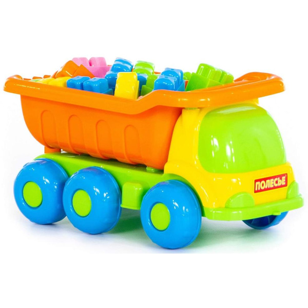 Игровой набор Полесье "Автомобиль с конструктором"(35 элементов)