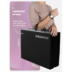 Cпортивный мат Proiron МС249 (черный)