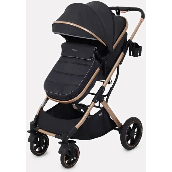 Универсальная коляска MOWbaby Jasper MB022 (3 в 1, черный)
