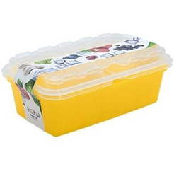 Набор контейнеров для заморозки BEROSSI Zip mix1/2 ИК 85055000 (лимон)