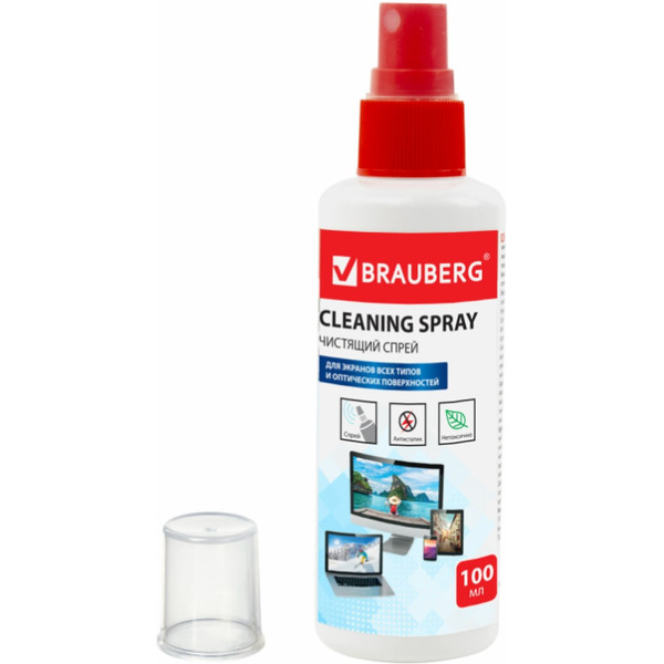 Чистящий набор BRAUBERG 510341 (100 мл)