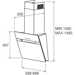 Кухонная вытяжка JET AIR BONNY BL 60 A