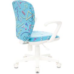 Кресло Бюрократ KD-W10AXSN/STICK-BL (голубой)