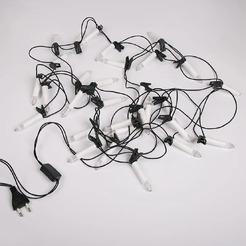 Гирлянда NEON-NIGHT 303-085 Свечи 10м 50 LED ТЕПЛЫЙ БЕЛЫЙ