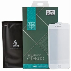 Защитное стекло Case 3D Premium для Apple iPhone 7 / 8 (белый)