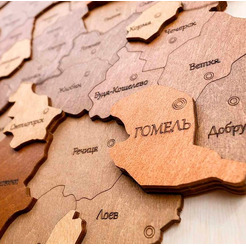 Модель в виде конструктора EWA «Карта Беларуси"(русский)