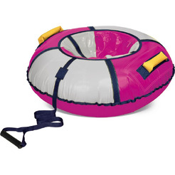 Тюбинг Ника ТБ1К-85 (розовый/серый)