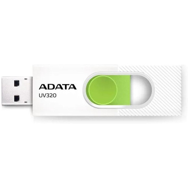 USB флэш накопитель A-Data UV320 32GB (белый/зеленый)