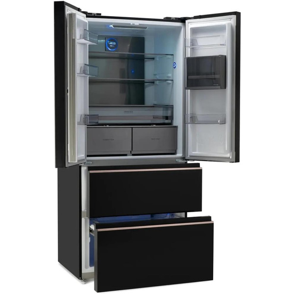 Холодильник Hyundai CM55043F (черное стекло)