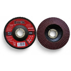 Круг лепестковый торцевой BIVOL BVL29125P60