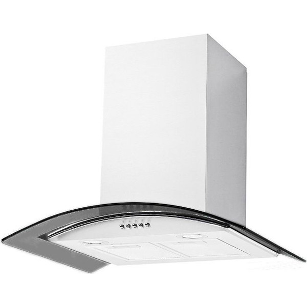 Вытяжка BACKER QD60A-G6L120 Shiny White Dark Glass