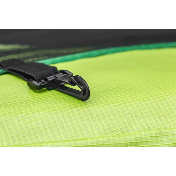 Батут Alpin AT-374 с защитной сеткой и лестницей 3.74 м