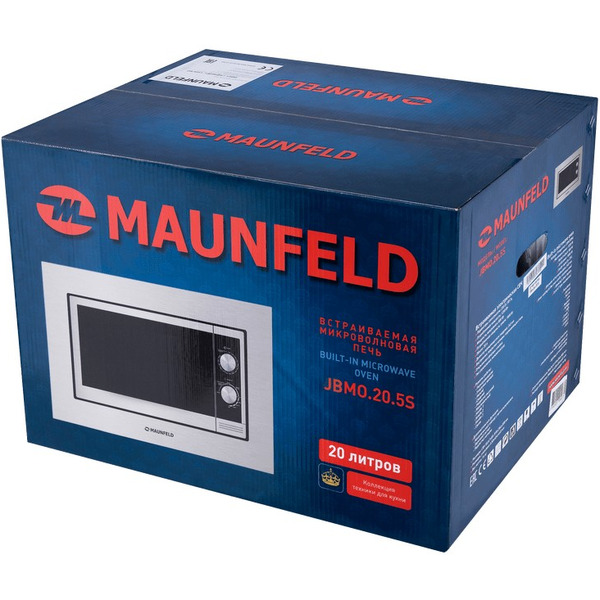 Встраиваемая микроволновая печь MAUNFELD JBMO.20.5S