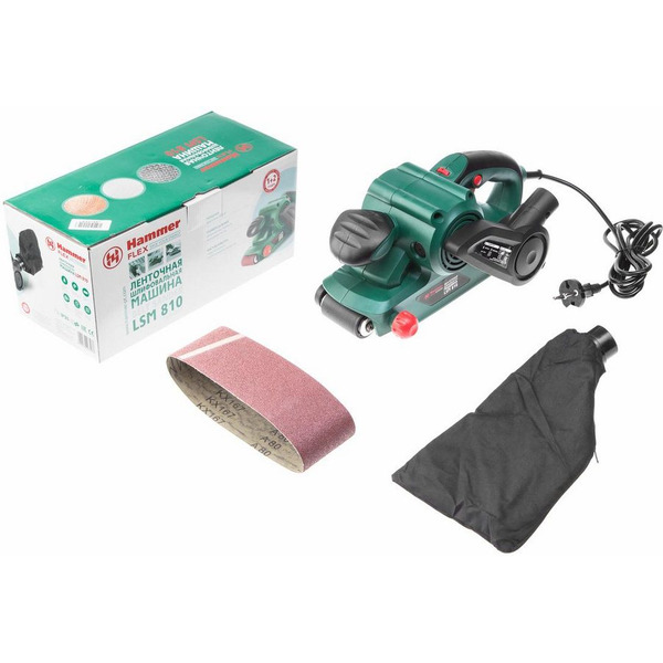 Ленточная шлифмашина Hammer Flex LSM810 20211