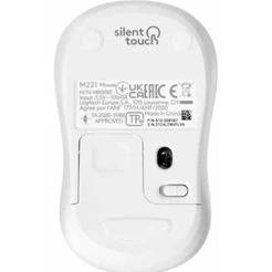 Мышь Logitech Silent M221 (910-006090) белый