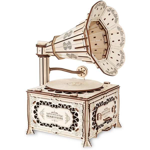 Механическая модель в виде конструктора EWA Граммофон