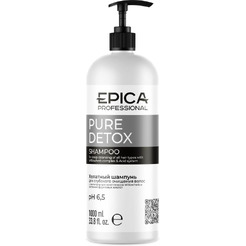 Хелатный шампунь для глубокого очищения волос EPICA Professional PURE DETOX 1000 мл. 91437