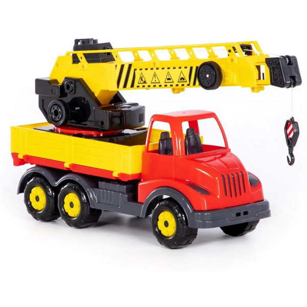 Автомобиль-кран с поворотной платформой Полесье 56535 Муромец