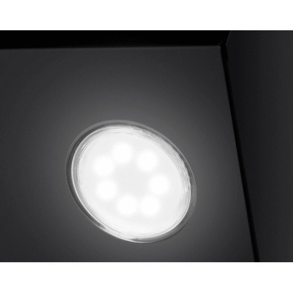 Кухонная вытяжка MAUNFELD Bridge Line 50 (черный/вставка сатин)