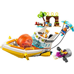 Конструктор LEGO Super Sonic Приключения на лодке Тейлза 76997