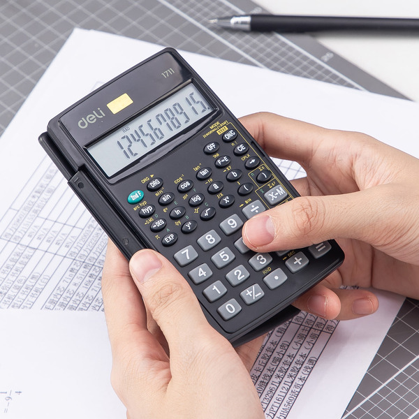 Калькулятор Deli E1711