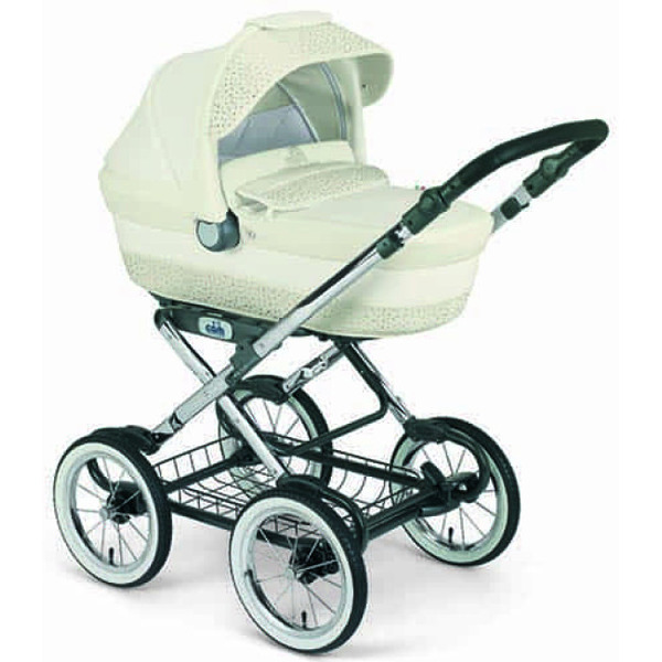 Универсальная коляска CAM Tris Linea Classy (3 в 1, кремовый)