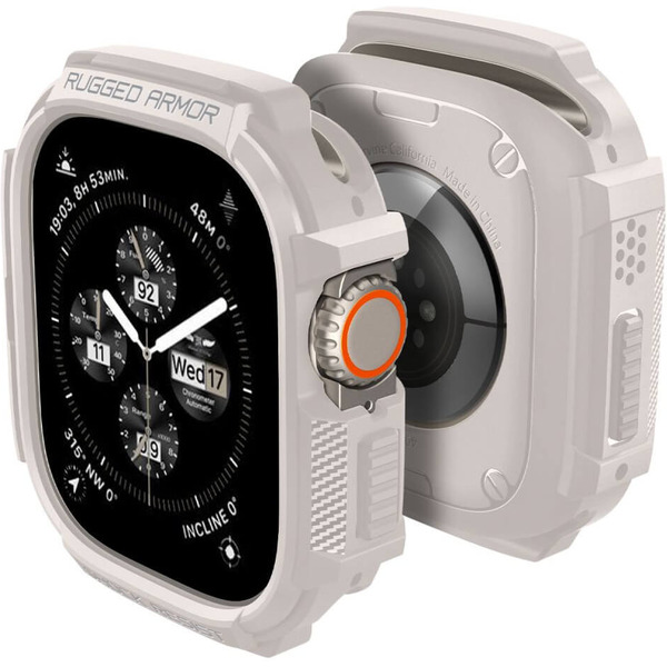 Чехол Spigen Rugged Armor для Apple Watch Ultra 1 / 2 49 мм ACS07381
