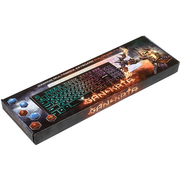 Клавиатура Dialog Gan-Kata KGK-17U (черный)