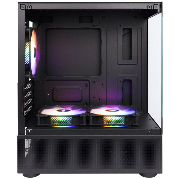 Корпус 1stPlayer MIKU Mi2-A Mi2-A-BK-2F1R-1F1 (черный)