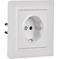 Розетка IEK Brite РСР14-1-0-БрБ