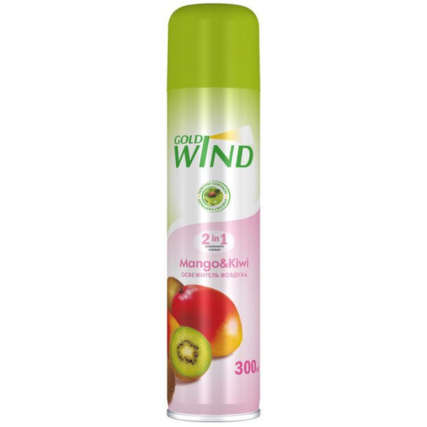 Освежитель воздуха Gold Wind Mango&Kiwi 300 мл