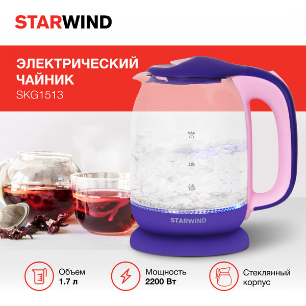 Электрочайник StarWind SKG1513