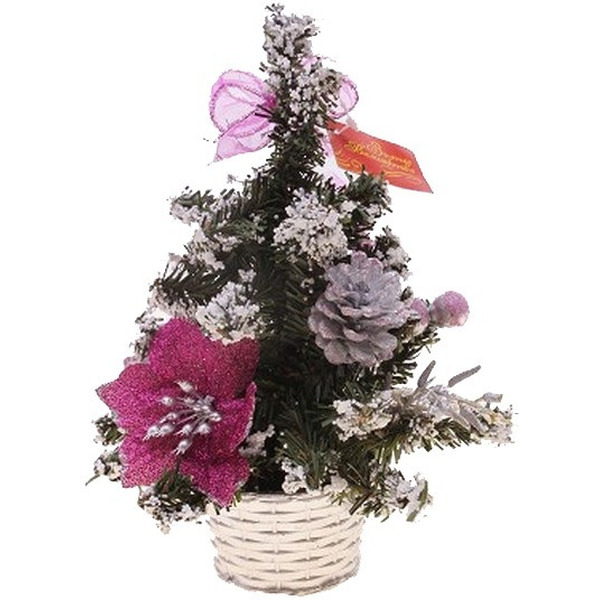 Ель новогодняя ХАУЗВАРЕ ТРЕЙД ЭКСПОРТ декоративная в горшке 20 см (10024398)