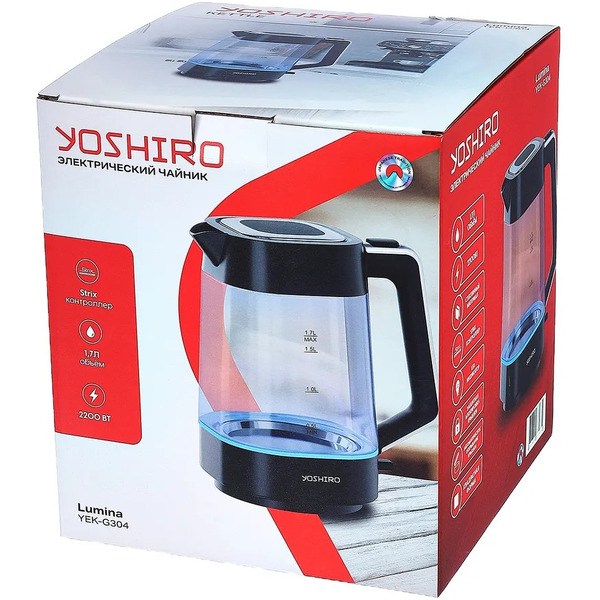 Электрический чайник YOSHIRO YEK-G304