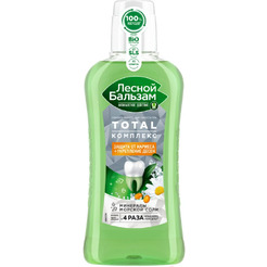 Ополаскиватель для полости рта Лесной бальзам тотал Комп, Морская соль экстр ром обл, 400 мл