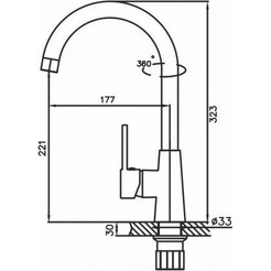 Смеситель AV Engineering AVHOP4-A996-648