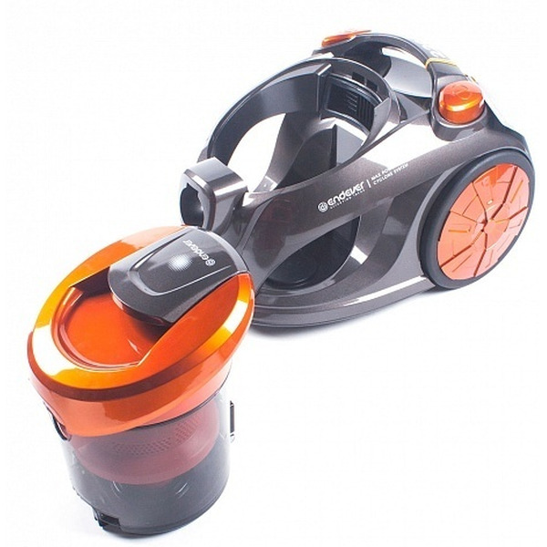 Пылесос Endever Skyclean VC-550 (серый/оранжевый)