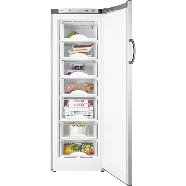 Морозильник ATLANT М-7204-180 СЕРЕБРИСТЫЙ