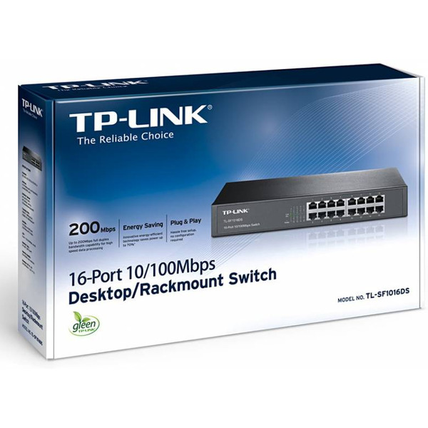 Коммутатор TP-Link TL-SF1016DS