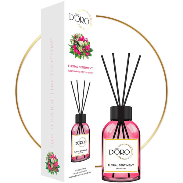 Аромадиффузор Gamma D'ORO Цветочное настроение 100 мл
