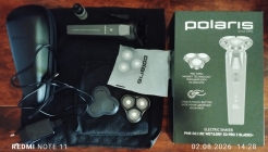 Электробритва Polaris PMR 0611RC wet&dry 5D PRO 5 blades+ (графитовый)