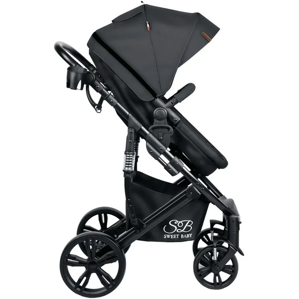Детская универсальная коляска Sweet Baby Comfort 2в1 (черный)