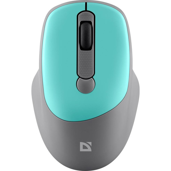 Мышь Defender Feam MM-296 (серый/мятный)