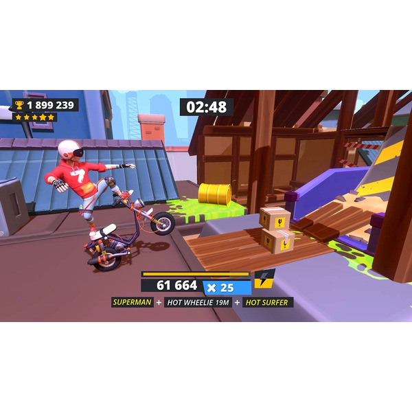 Игра Urban Trial Tricky Deluxe Edition для PlayStation 4