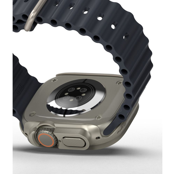 Чехол Ringke SLIM 2шт для APPLE WATCH ULTRA 1 / 2 (49 MM) CLEAR & TITANIUM GREY
