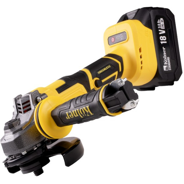 Угловая шлифмашина Kolner KAG 18-125BL-2K (8020700033)