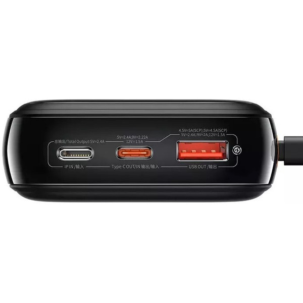 Портативное зарядное устройство Baseus Qpow Pro 20000mAh PPQD060201 (черный)