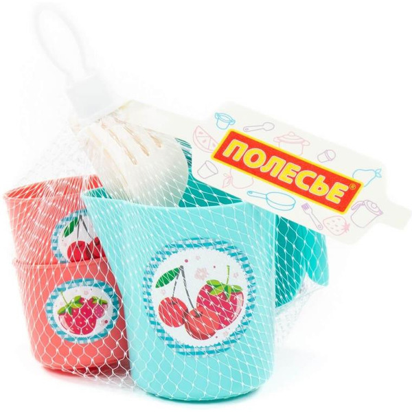 Набор игрушечной посуды Полесье Анюта 80042