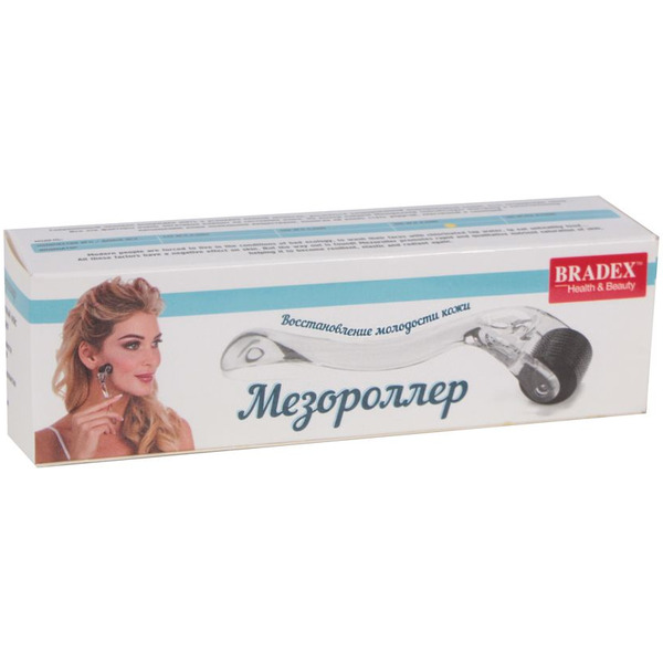 Мезороллер Bradex KZ 0249 (540 игл 0,5мм)
