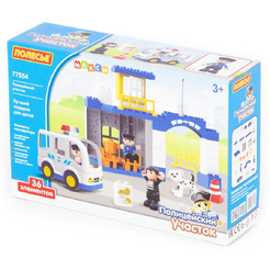 Конструктор Полесье 77554 Полицейский участок